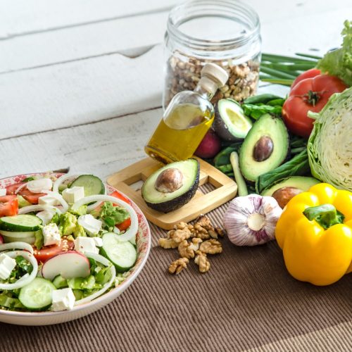 Ilus pilt tervislikest toitudest